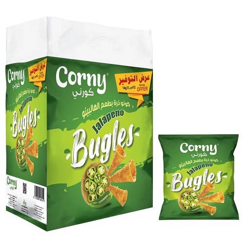 كورني بيوجلز كونو ذرة بالهالبينو 14جم 12حبة