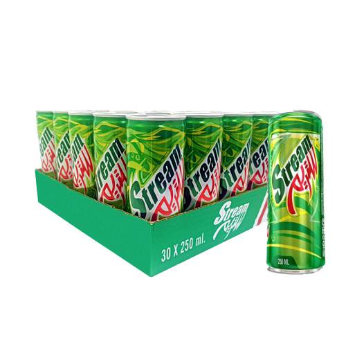 ستريم مشروب غازي بنكهة الليمون 250مل 30حبة
