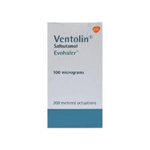 فنتولين ايفوهيلر سالبيوتامول 100مكجم بخاخ لعلاج الربو 200جرعة