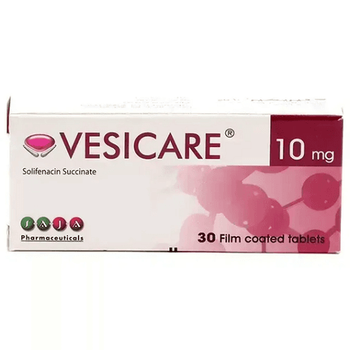 فيزيكير 10مجم لعلاج اعراض فرط نشاط المثانة 30قرص مغلف