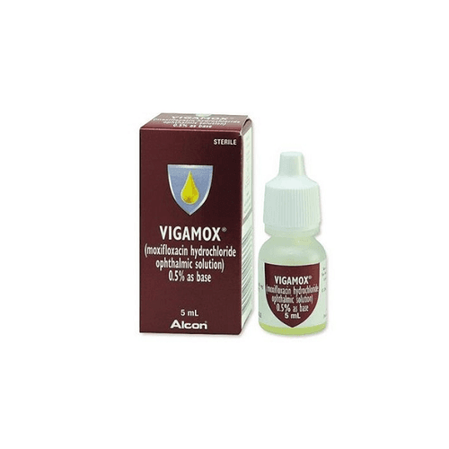فيجاموكس 0.5% قطرة عينية مضادة للبكتيريا لعلاج الالتهابات البكتيرية في العين 5مل
