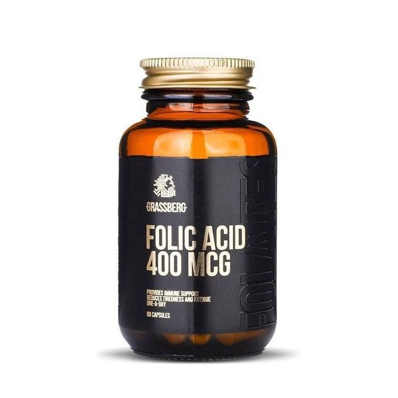 جراسبيرج حمض الفوليك 400 مكجم 60 كبسوله