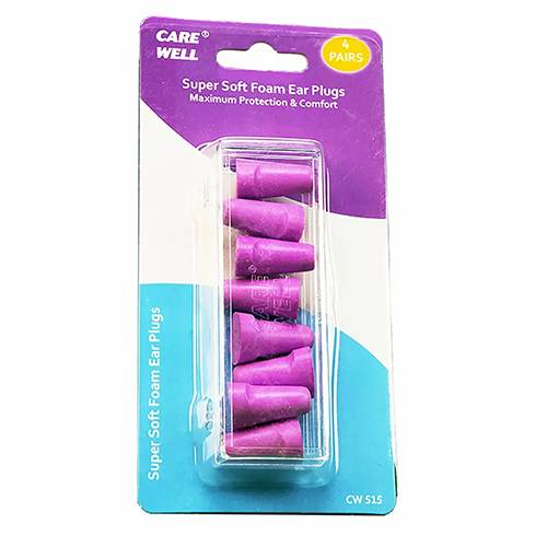 يرويل سدادات اذن فوم 8قطع موديل رقم.CW515