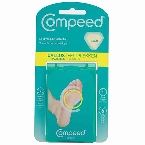 كومبيد لصقات الكاللو وسط 6قطع