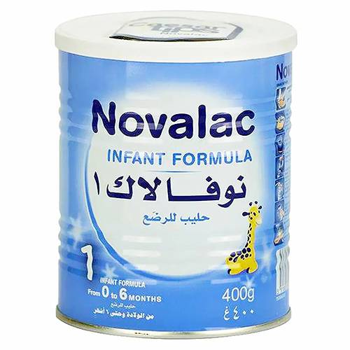 نوفالاك ان 1 حليب الاطفال من0الى6اشهر 400جم