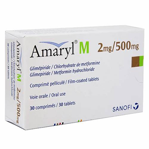 اماريل ام 2/500مجم 30قرص