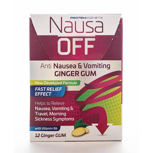 نوسيا اوف بالزنجبيل 12حلاو مضغ