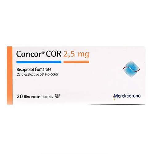 كونكور كور 2.5 مجم 30 قرص