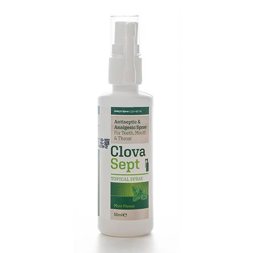 كلوفا سيبت مينت اورال بخاخ للحنجرة 50 مل