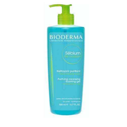 بيوديرما سيبيوم جل رغوي منظف ومنقي للبشرة المختلطة 500مل