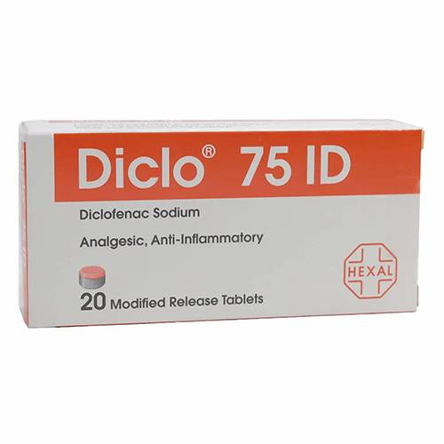 ديكلو اي دي 75مجم 20قرص