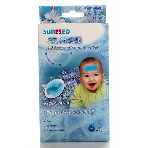 كولينغ باتش كمادات للاطفال 6 كمادات قطان ميد