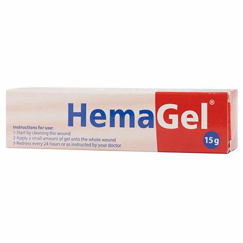 هيماجل جل يساعد فى التئام الجروح 15جم