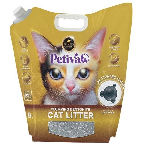 بيتفيا رمل قطط بالكربون النشط 8لتر