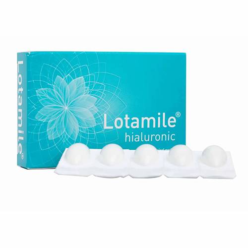 لوتاميل هيالورونيك 5 تحاميل مهبلية