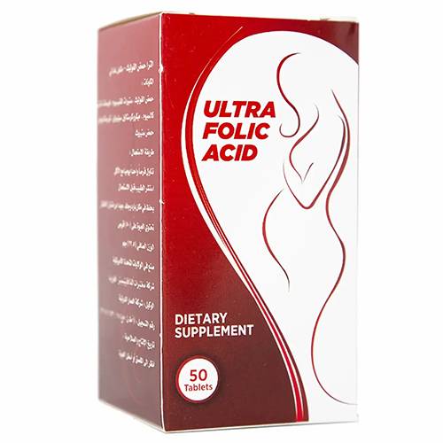 ميجا فارم حمض الفوليك 50قرص