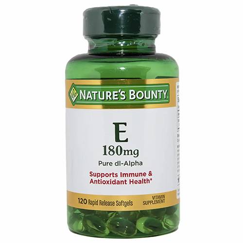 ناتشرز باونتى فيتامين اي 180مجم 120كبسولة