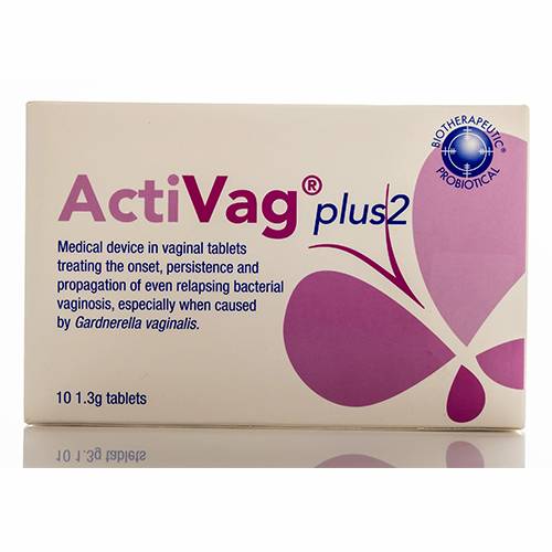 اكتيفاج بلس 10تحاميل مهبلية