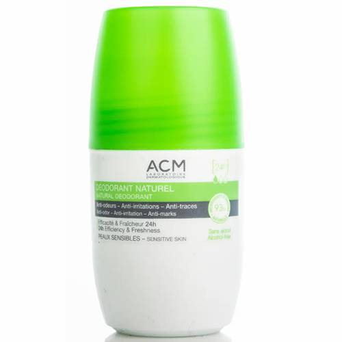 اي سي ام ناتورال مزيل عرق رول اون 24ساعة اخضر 50مل