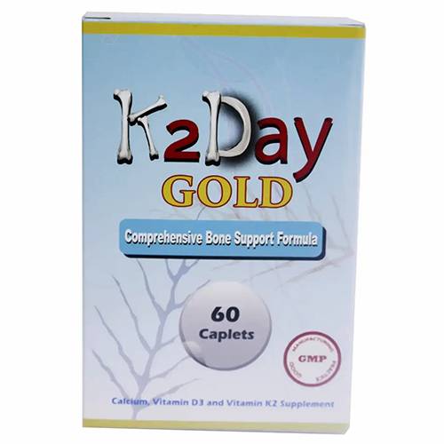 ك2 داي جولد  كالسيوم فيتامين د وفيتامين ك2 60قرص