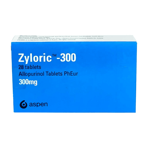 زيلوريك 300مجم لعلاج النقرس وارتفاع الاملاح 28قرص