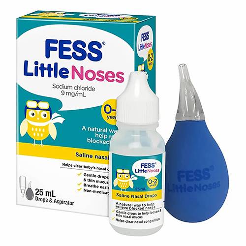 فيس قطرات الانف الصغيرة مع شفاط 25مل