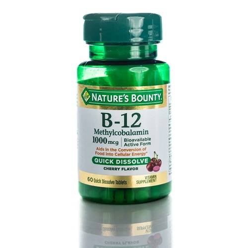 ناتشرز باونتي فيتامين ب 12 1000مجم 60قرص