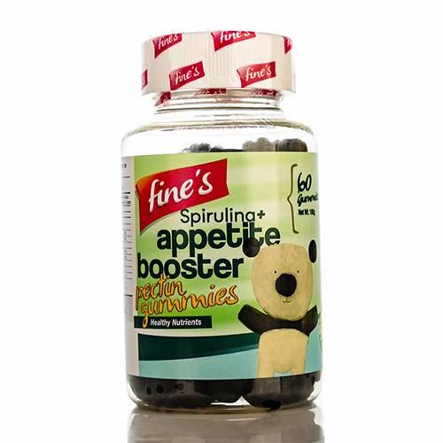 فاينز سبيرولينا+كيدز فاتح شهية للاطفال 60حلاوة مضغ