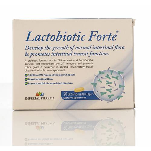 لاكتوبيوتيك فورت 20كبسولة