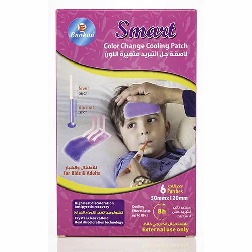 انوكون سمارت لاصقة جل التبريد متغيرة اللون 6قطع