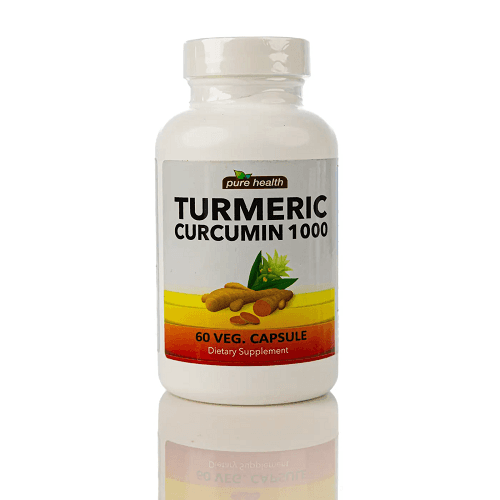 بيور هيلث تورميريك كوركومين 100 مجم 60 كبسولة