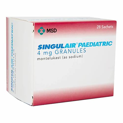 سينجيولير 4مجم للاطفال 28كيس