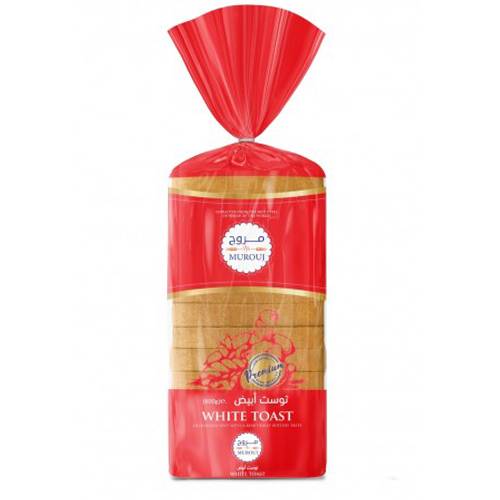 مروج خبز توست ابيض 600جم