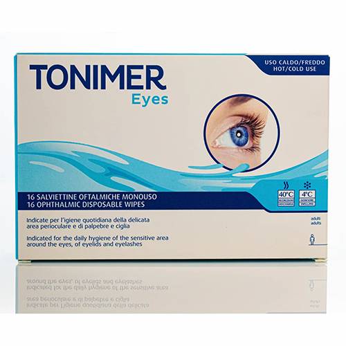 تونيمير مناديل مبلله للعين 16 قطعة 