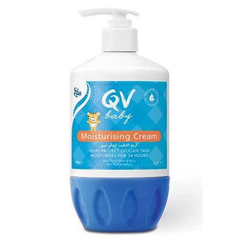 كيوفي كريم مرطب للاطفال مضخة 500جم