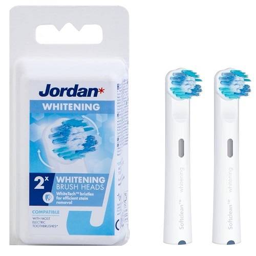 جوردان رؤوس فرشاة الاسنان الكهربائية 2حبة