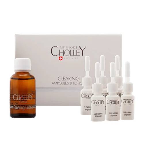 تشولي امبولات لتصفية البشرة 6×5مل ولوشن تنظيف 30مل
