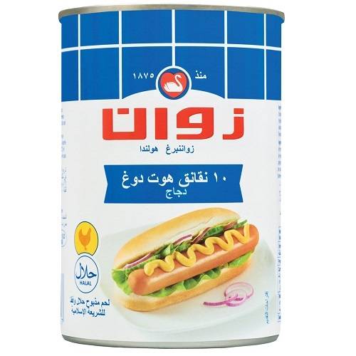 زوان لحم هوت دوج دجاج 200جم