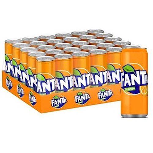 فانتا مياه غازية بنكهة البرتقال 250مل 30حبة