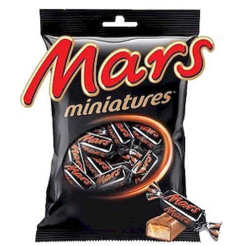 مارس مينيتشرز شوكولاتة ميني 150جم
