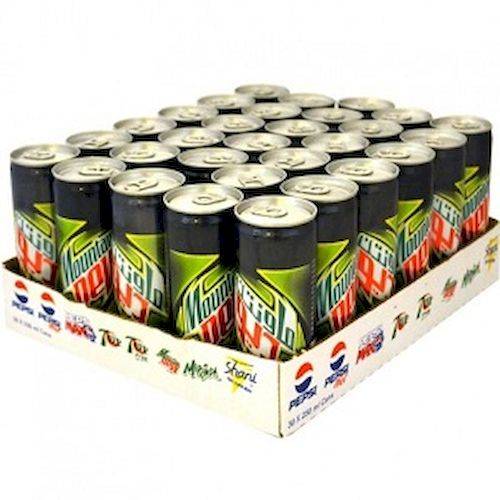 ماونتن ديو مياه غازية 250مل 30حبة 1كرتون