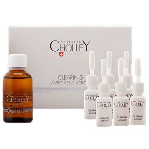 تشولي امبولات وغسول منظف البشرة 6حبة 30مل