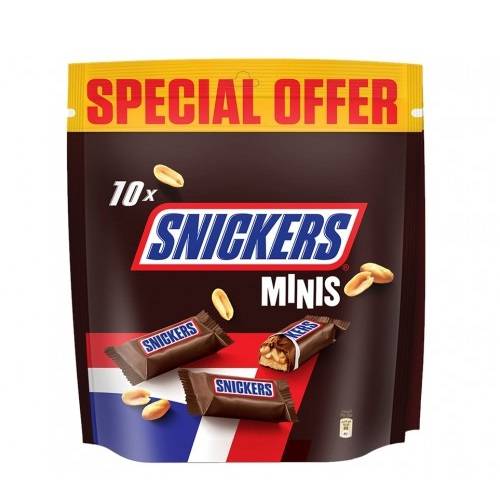 سنيكرز شوكولاته مينيز 180جم 2حبة