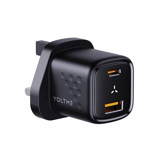 فولتمي شاحن حائط ريفو 30ديو 30واط اسود رقم.15659