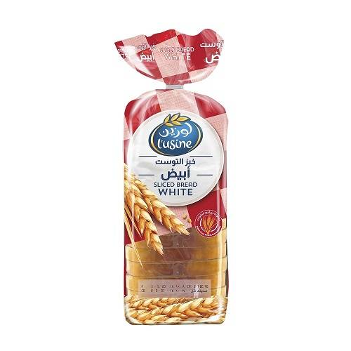 لوزين خبز توست ابيض 600جم