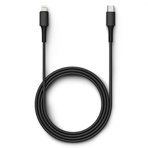 ميلي ام اف اي كابل PD Type C الى لايتنينج 1م اسود موديل رقم.HI-L70-B