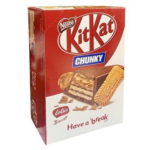 كيت كات تشانكي شوكولاتة باللوتس 41.5جم 24حبة