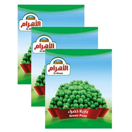 الاهرام بازلاء خضراء400جم 3حبة