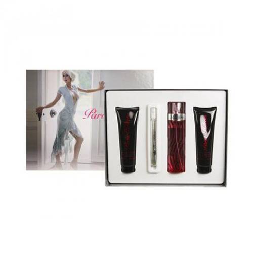 طقم عطر باريس هيلتون او دو برفيوم للنساء 4قطع