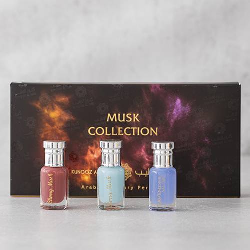 مجموعة المسك للنساء نصف تولا 3حبة